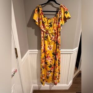 Vibe Sportswear Floral Dress